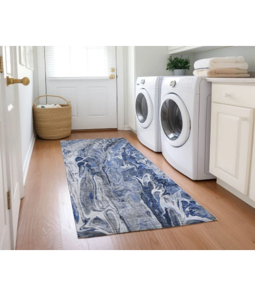 Chantille ACN602 Blue 2'3" x 7'6" Rug