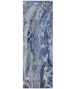 Addison Chantille ACN602 Blue 2 ft. 3 in. x 7 ft. 6 in. Runner Rug