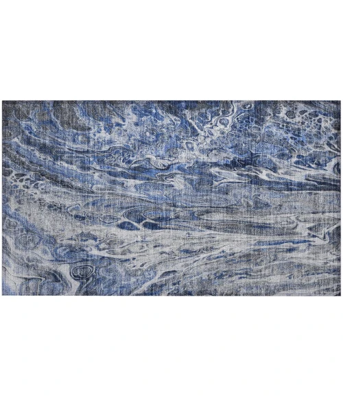 Chantille ACN602 Blue 1'8" x 2'6" Rug