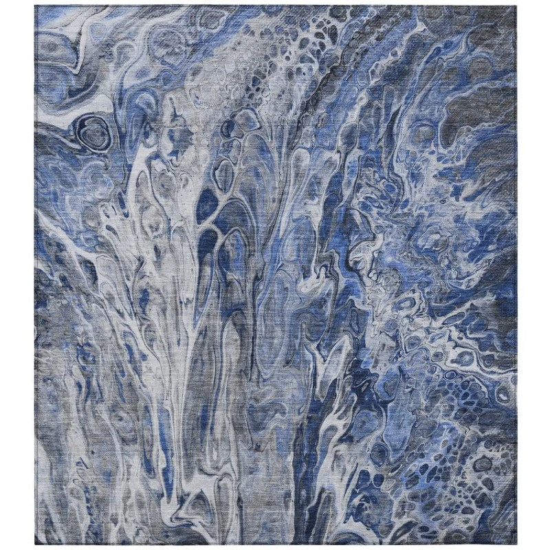 Chantille ACN602 Blue 5' x 7'6" Rug