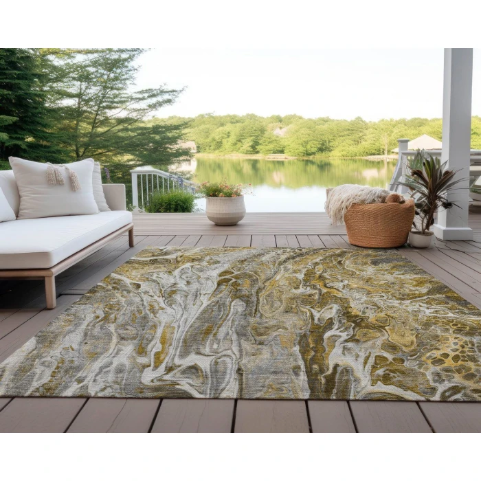 Chantille ACN602 Brown 9' x 12' Rug