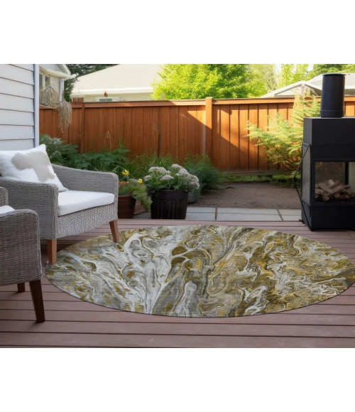 Chantille ACN602 Brown 8' x 8' Rug