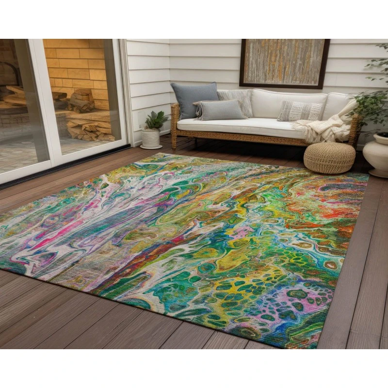 Chantille ACN602 Green 9' x 12' Rug
