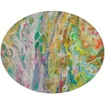 Addison Chantille ACN602 Green 8 ft. x 8 ft. Round Rug