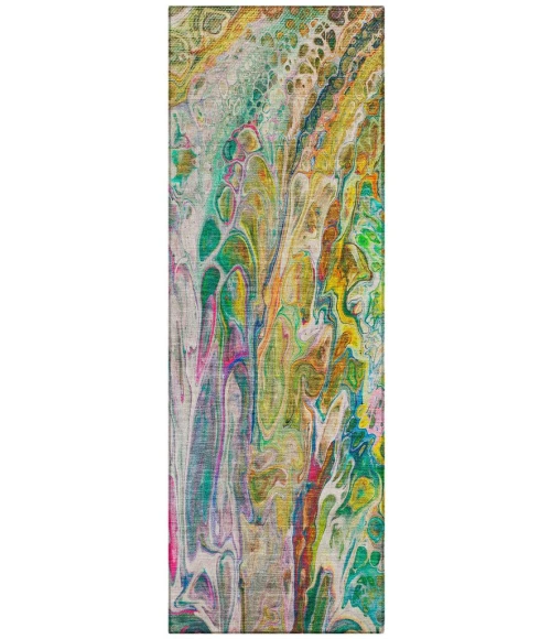 Chantille ACN602 Green 2'3" x 7'6" Rug