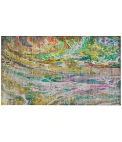 Addison Chantille ACN602 Green 1 ft. 8 in. x 2 ft. 6 in. Rectangle Rug