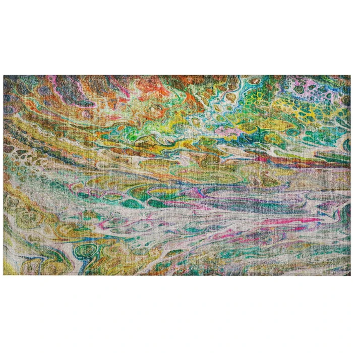 Chantille ACN602 Green 1'8" x 2'6" Rug