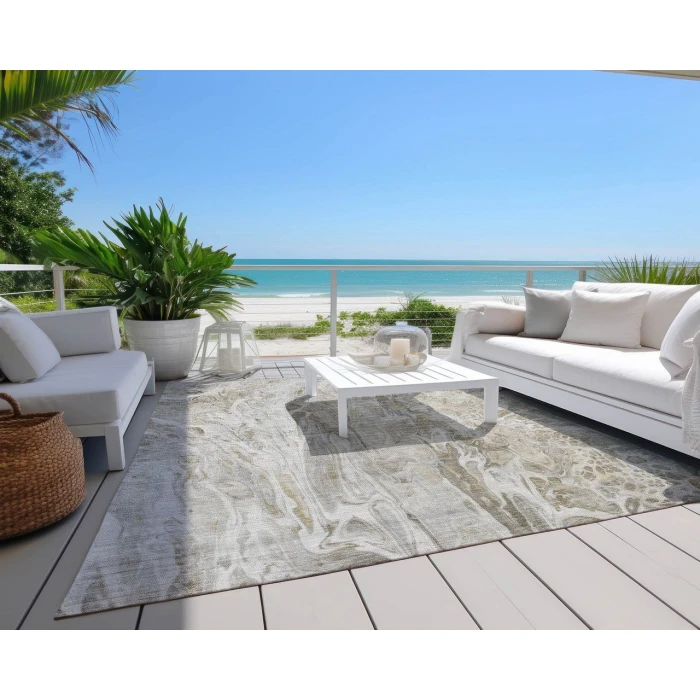 Chantille ACN602 Taupe 9' x 12' Rug