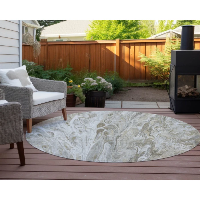 Chantille ACN602 Taupe 8' x 8' Rug