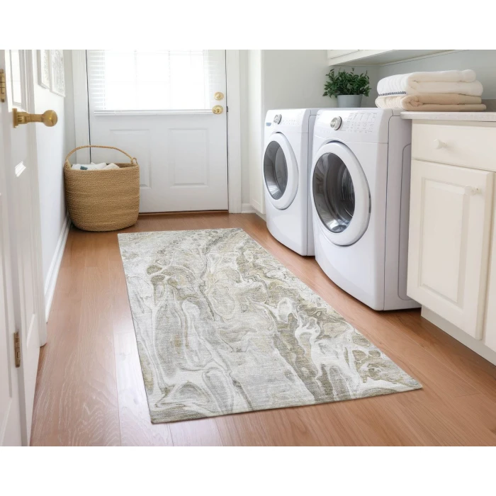 Chantille ACN602 Taupe 2'3" x 7'6" Rug