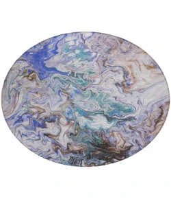 Addison Chantille ACN603 Beige 8 ft. x 8 ft. Round Rug