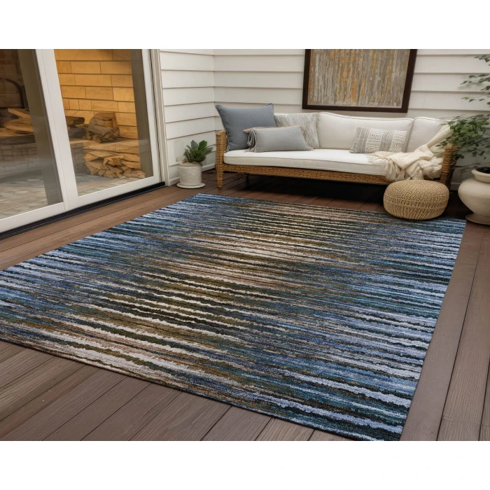 Chantille ACN604 Blue 2'6" x 3'10" Rug