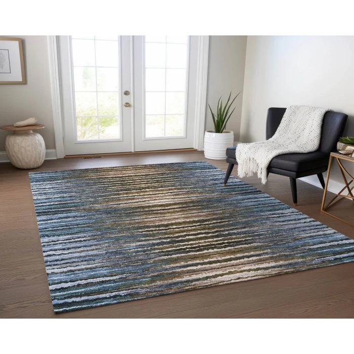 Chantille ACN604 Blue 2'6" x 3'10" Rug
