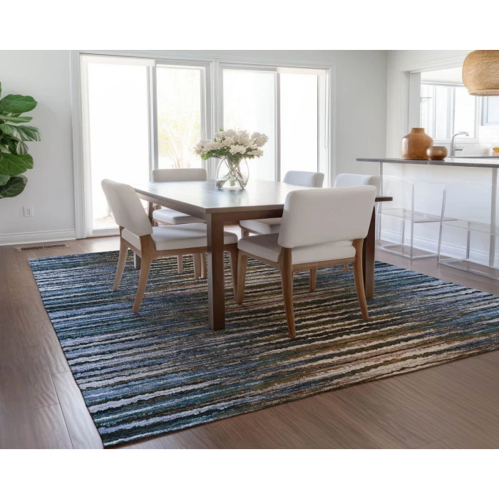 Chantille ACN604 Blue 2'6" x 3'10" Rug