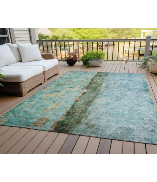 Chantille ACN605 Blue 10' x 14' Rug