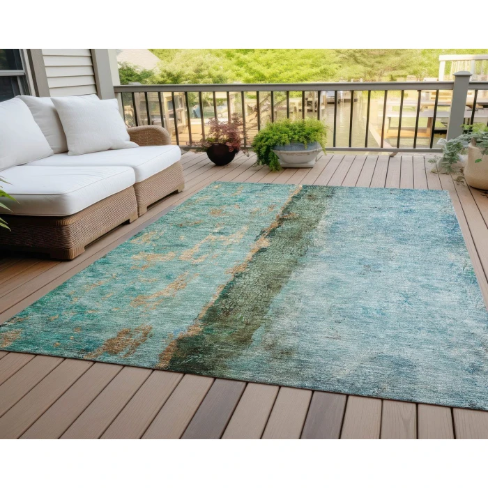Chantille ACN605 Blue 10' x 14' Rug
