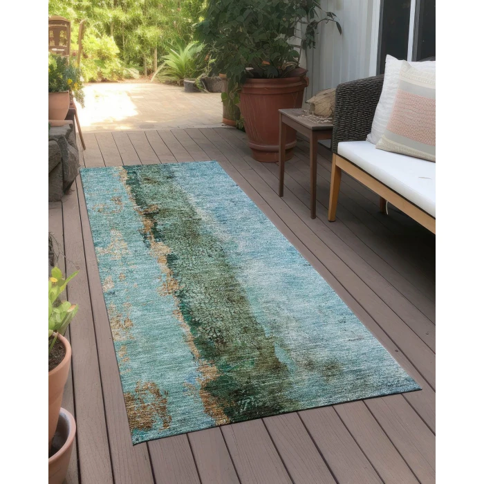 Chantille ACN605 Blue 2'3" x 7'6" Rug