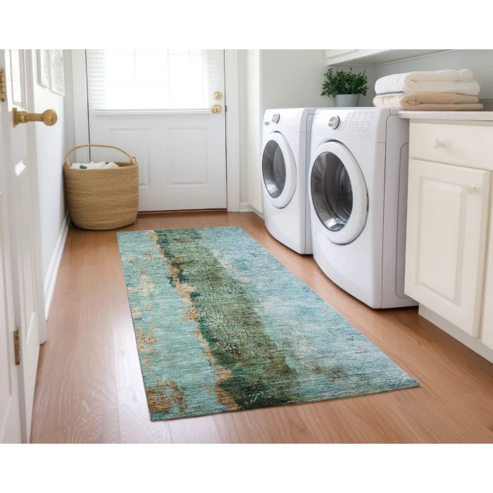 Chantille ACN605 Blue 2'3" x 7'6" Rug