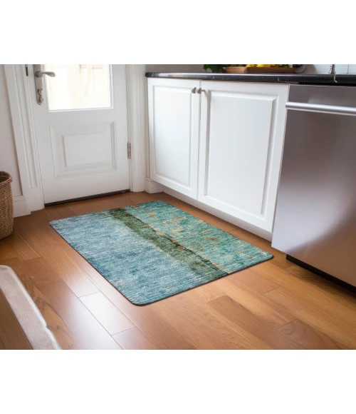 Chantille ACN605 Blue 1'8" x 2'6" Rug