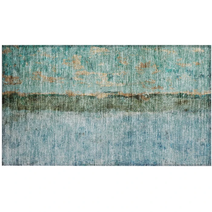 Chantille ACN605 Blue 1'8" x 2'6" Rug