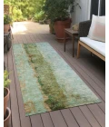 Chantille ACN605 Green 2'3" x 7'6" Rug