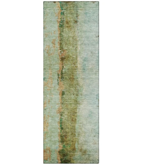 Chantille ACN605 Green 2'3" x 7'6" Rug