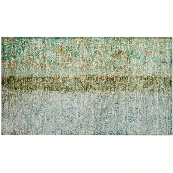 Chantille ACN605 Green 1'8" x 2'6" Rug