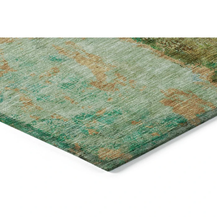 Chantille ACN605 Green 1'8" x 2'6" Rug