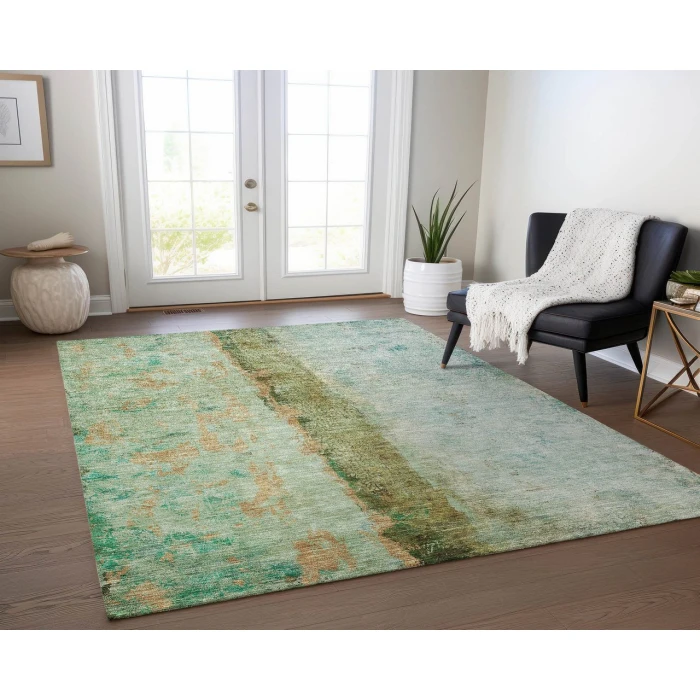 Chantille ACN605 Green 10' x 14' Rug
