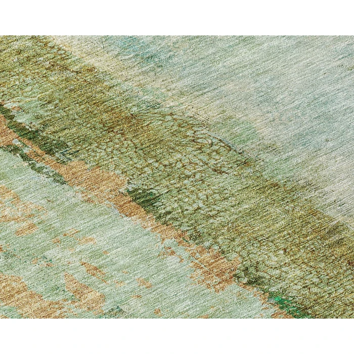 Chantille ACN605 Green 1'8" x 2'6" Rug