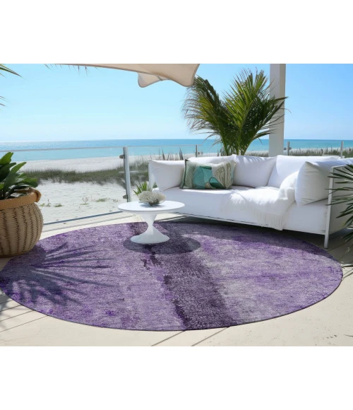 Chantille ACN605 Purple 8' x 8' Rug