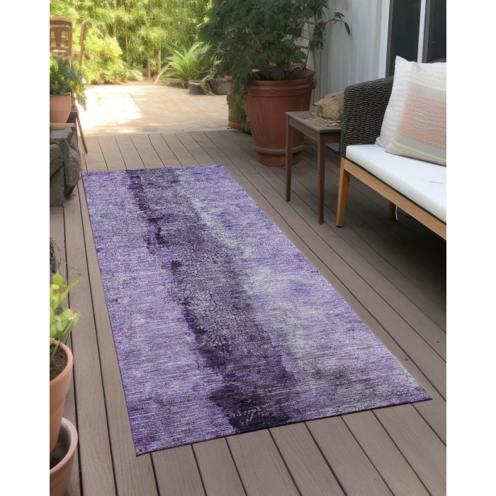 Chantille ACN605 Purple 2'3" x 7'6" Rug