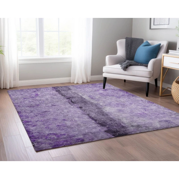 Chantille ACN605 Purple 9' x 12' Rug