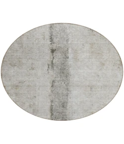 Addison Chantille ACN605 Taupe 8 ft. x 8 ft. Round Rug