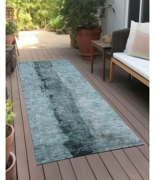 Chantille ACN605 Teal 2'3" x 7'6" Rug