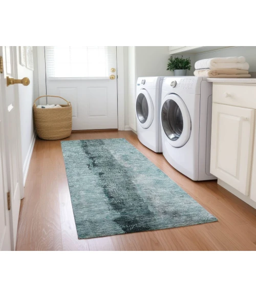 Chantille ACN605 Teal 2'3" x 7'6" Rug