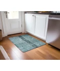 Chantille ACN605 Teal 1'8" x 2'6" Rug