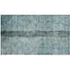Addison Chantille ACN605 Teal 1 ft. 8 in. x 2 ft. 6 in. Rectangle Rug