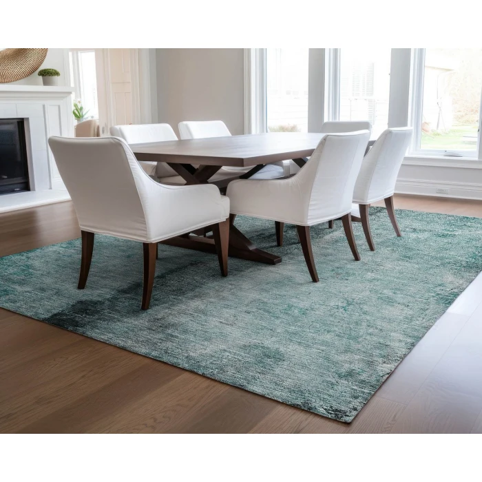 Chantille ACN605 Teal 9' x 12' Rug