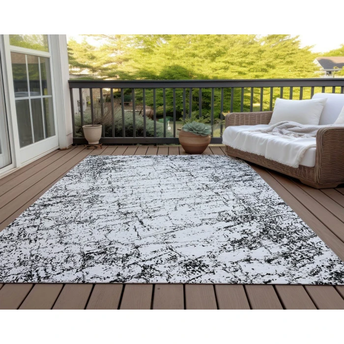 Chantille ACN606 Black 8' x 10' Rug