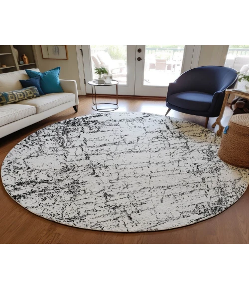 Chantille ACN606 Black 8' x 8' Rug