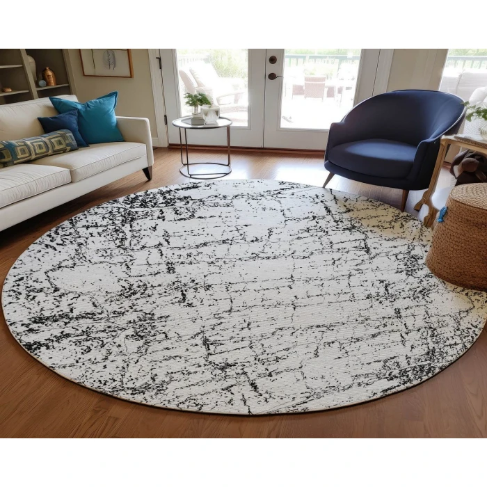 Chantille ACN606 Black 8' x 8' Rug