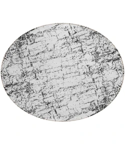 Addison Chantille ACN606 Black 8 ft. x 8 ft. Round Rug