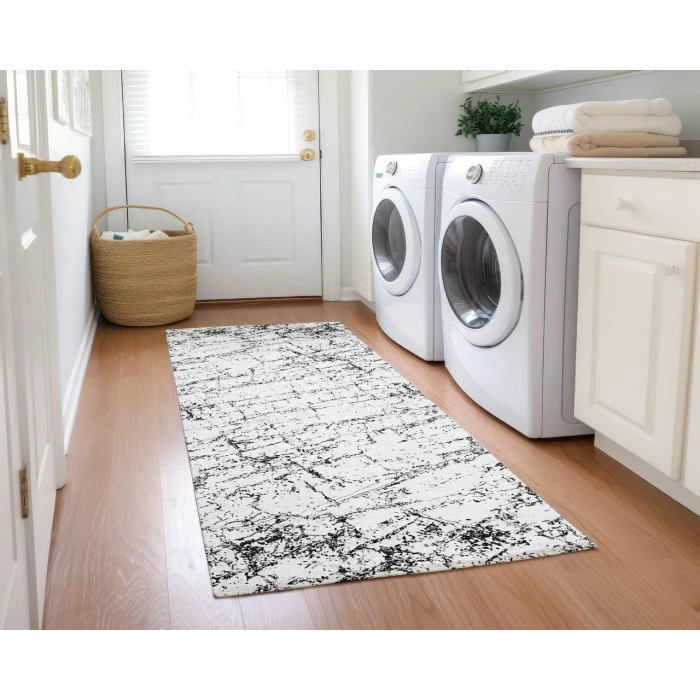Chantille ACN606 Black 2'3" x 7'6" Rug