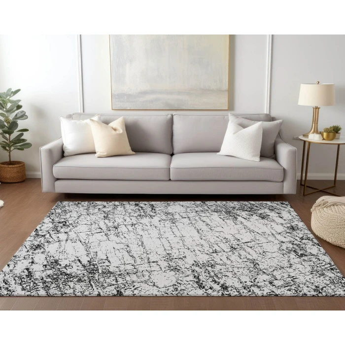Chantille ACN606 Black 8' x 10' Rug
