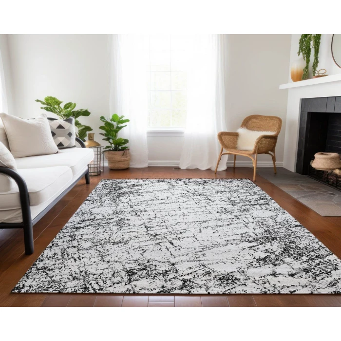 Chantille ACN606 Black 8' x 10' Rug