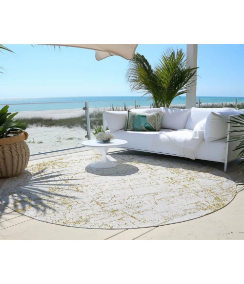 Chantille ACN606 Gold 8' x 8' Rug