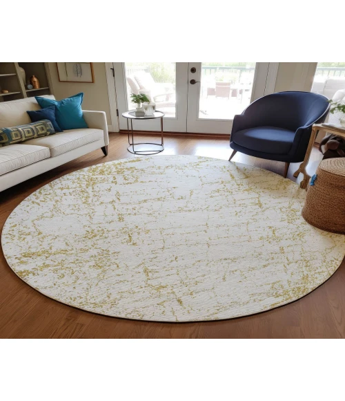 Chantille ACN606 Gold 8' x 8' Rug