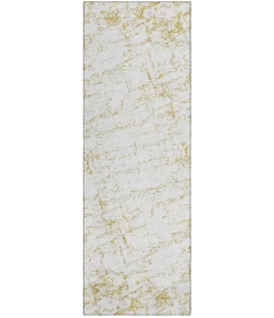 Addison Chantille ACN606 Gold 2 ft. 3 in. x 7 ft. 6 in. Runner Rug