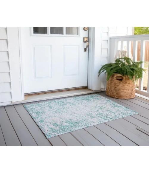 Chantille ACN606 Teal 1'8" x 2'6" Rug